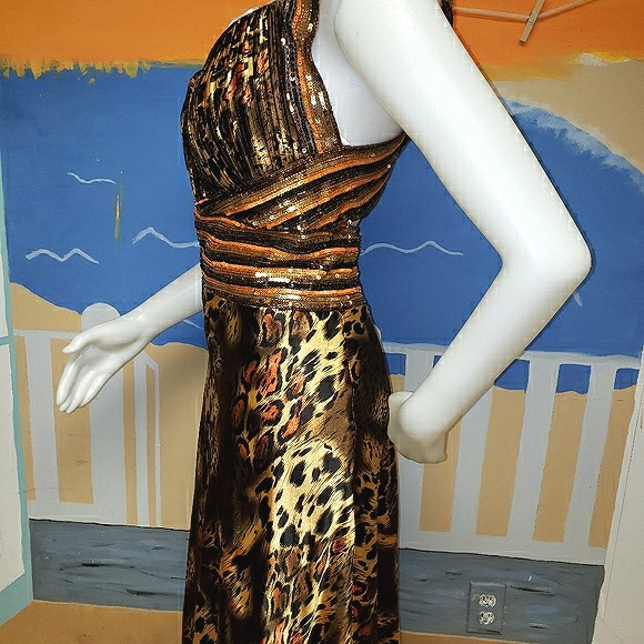 Leopard Evening dress - Picture 6 of 16